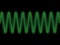 Green sine wave