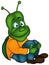Green Sitting Bug