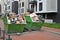 Green skips dumpsters for municipal waste