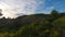 Green slopes in spring near Vasylkiv