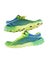 Green sneakers isolated convenience soccer football expensive