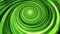 Green Space Time Warp Vortex Animation Background