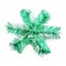 Green sparkle snowflake