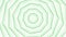 Green spin nonagon star simple flat geometric on white background loop. Starry nonangular radio waves endless creative animation.