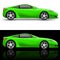 Green Sport Car