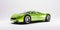Green sports car 2