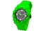 Green sports wrist watche.