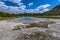 Green Spring, Black Sand Basin, southwestern Upper Geyser Basin,