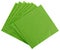 Green square paper serviette (tissue)