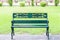 Green Stainless Steel bench