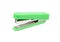 Green stapler isolate