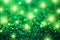 Green Stars Glitter Sparkle Background