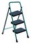 Green step ladders, icon