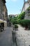 Green street in San-Marino