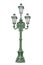 Green streetlamp