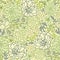 Green succulent plants seamless pattern background
