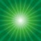 Green sunburst background