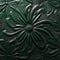 Green Synthetic Leather Pattern With Mysterious Symbolism