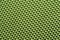 Green synthetic material. fabric texture close up. woven background. braided surface. stitches of fibers