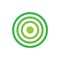 Green target icon