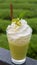 Green tea frappe