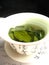 Green tea in a gaiwan