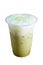 Green tea iced frappe.