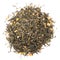 Green tea with sunflower petals, leaves, verbena, ginger and lemon