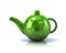 Green teapot