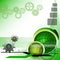 Green technology background