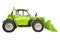 Green telehandler