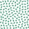 Green tetromino blocks in isometry seamless pattern