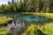 The green thermal lake