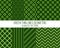 Green thin lines geometric seamless patterns