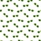 Green tone and cute sunglasses pattern. Vector illustration.