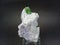Green tourmaline with lepidolite and kunzite mineral specimen from Afghanistan