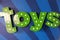 Green toys sign