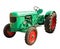 Green tractor