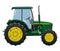 Green tractor