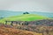 Green Tuscan hills near San Gimignano