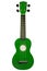 Green ukulele