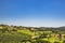 The green Umbrian hills