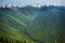 Green Valleys Snow Mountains Hurricane Ridge