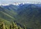 Green Valleys Snow Mountains Hurricane Ridge