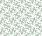 Green vegetal pattern on white backdrop preppy traditional Moroccan spanish