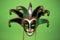 Green Venetian Mask