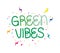 green vibes label