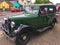 Green Vintage Austin Motor Car