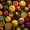 green vitamin fruit drop strawberry water healthy white background food fresh. Generative AI.