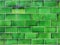 Green wall ceramic terracotta tile texture.